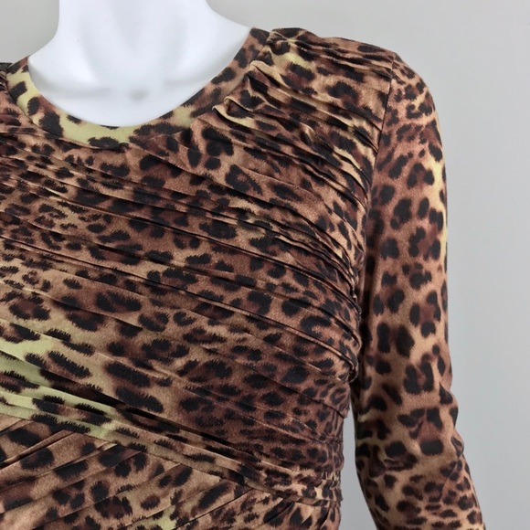 {Torn by Ronny Kobo} Tara Cheetah Dress - Picture 6 of 9